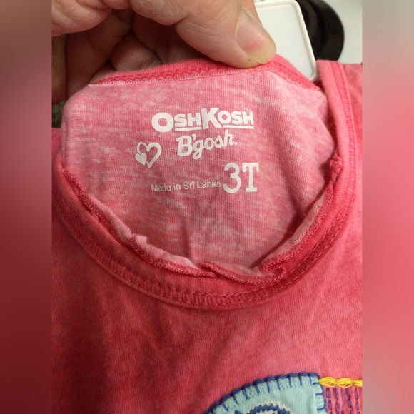 Vintage Oshkosh Girls 2 PC Embroidered Front Toucan Bird Outfit Size 3T - Picture 6 of 14